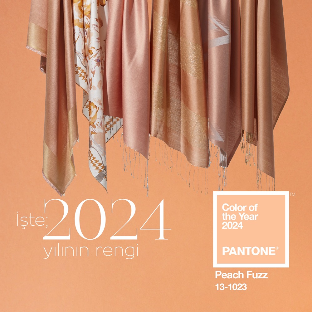 2024 Yılının Rengi Peach Fuzz