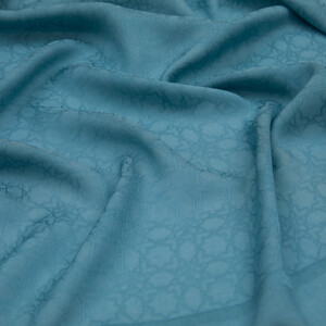 All Seasons Baby Blue Mini Seljuk Monogram Scarf - Thumbnail