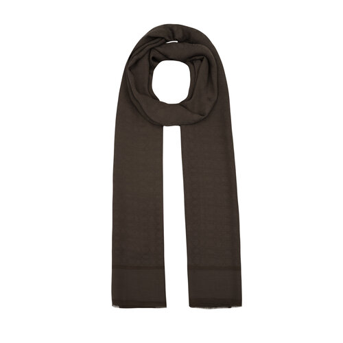 All Seasons Bitter Coffee Mini Seljuk Monogram Scarf