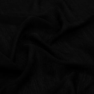 ipekevi - All Seasons Black Monogram Scarf (1)