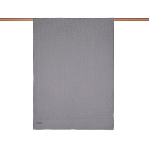 ipekevi - All Seasons Ice White Leopar Print Monogram Scarf (1)