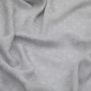 ipekevi - All Seasons Ice White Monogram Scarf (1)