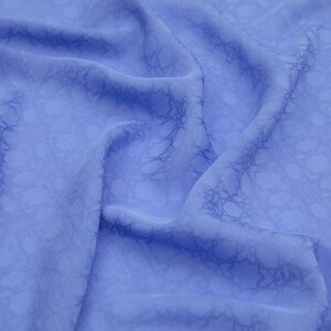 ipekevi - All Seasons Indigo Monogram Scarf (1)