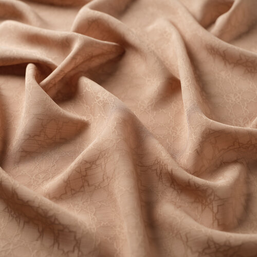 All Seasons Nude Monogram Scarf