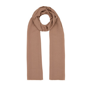 All Seasons Nude Print Monogram Scarf - Thumbnail