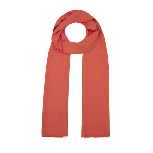 All Seasons Orange Paisley Monogram Scarf