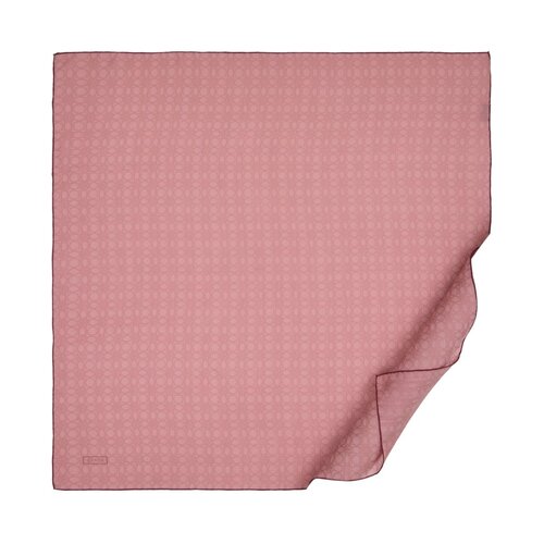 All Seasons Rose Pink Monogram Scarf