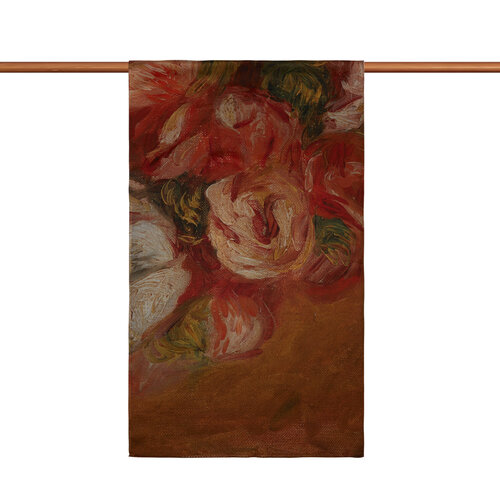 Anemones Satin Silk Scarf