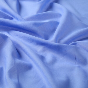 ipekevi - Baby Blue Plain Cotton Scarf (1)