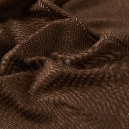 Beige Brown Wool Scarf