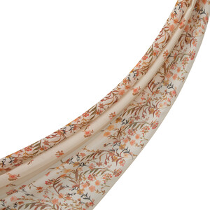 Beige Day Dream Cotton Scarf - Thumbnail