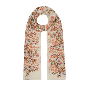 Beige Day Dream Cotton Scarf - Thumbnail