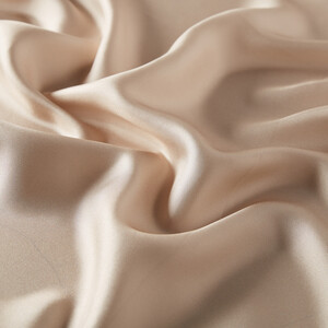 ipekevi - Beige Frame Silk Twill Scarf (1)