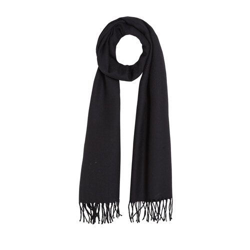 Black Chengel Wool Scarf