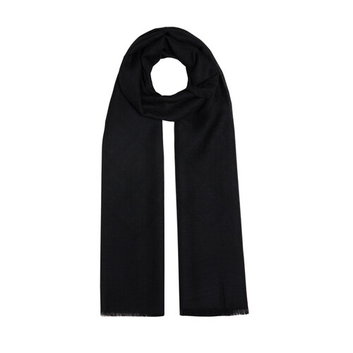 Black Diamond Wool Silk Scarf