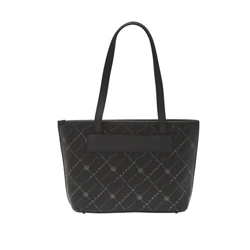 Black Monogram Tote Bag