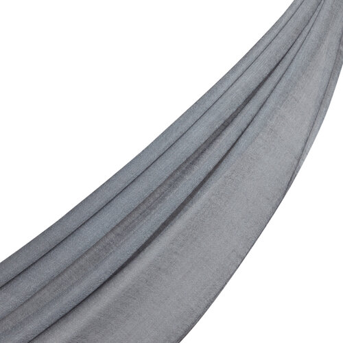 Charcoal Cashmere Silk Prime Scarf