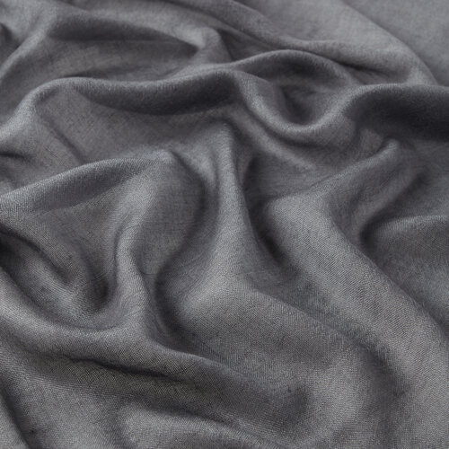 Charcoal Cashmere Silk Prime Scarf