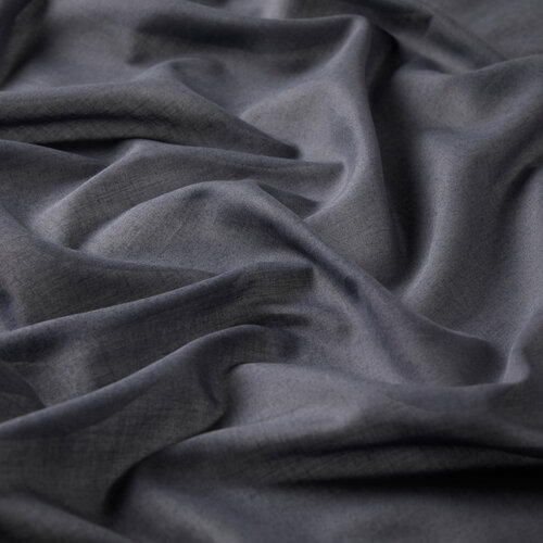 Charcoal Plain Cotton Scarf