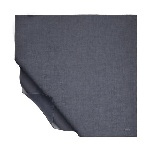 Charcoal Plain Cotton Scarf