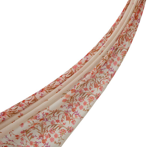 Cream Day Dream Cotton Scarf