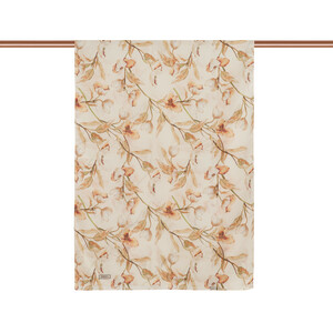 Cream Magnolia Cotton Scarf - Thumbnail