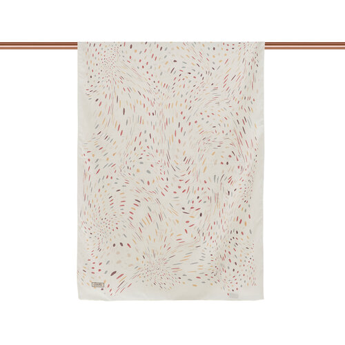 Cream Terrazzo Speckle Cotton Scarf