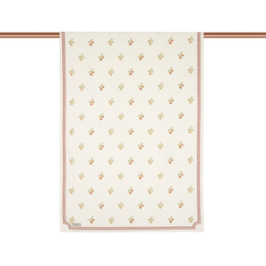 ipekevi - Cream Vintage Wall Cotton Scarf (1)