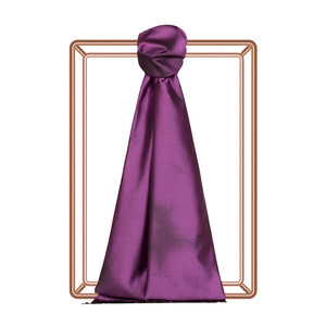 Dark Lavender Spray Paint Print Silk Scarf - Thumbnail