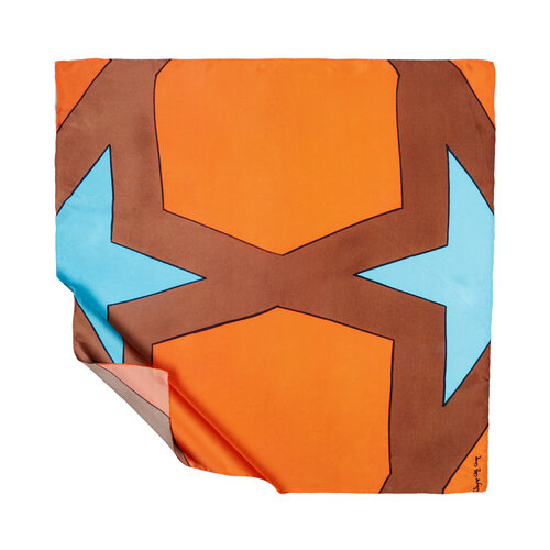 Deduction Twill Silk Scarf