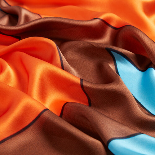 Deduction Twill Silk Scarf