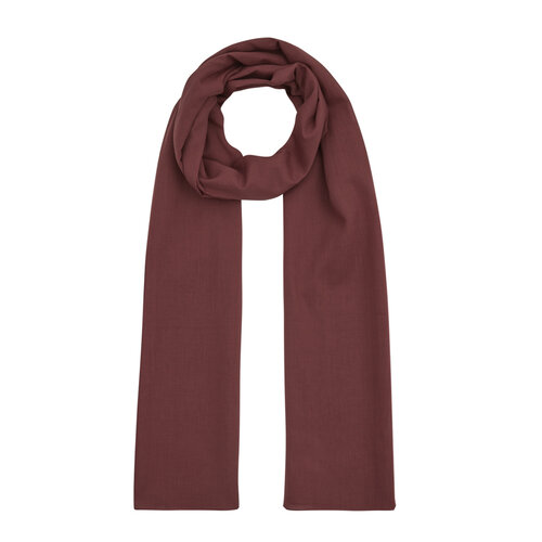 Dry Rose Plain Cotton Scarf