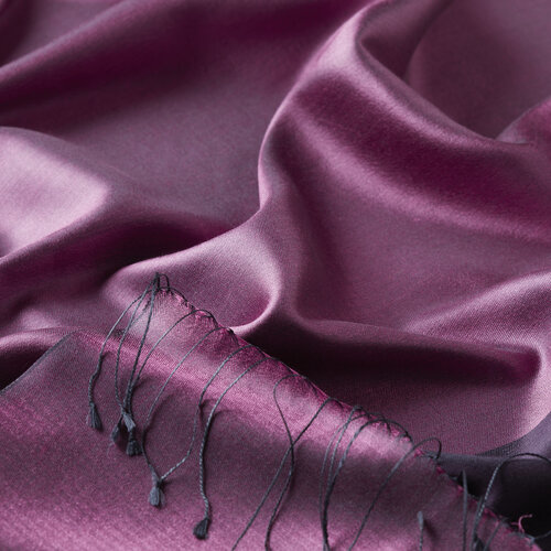 Dry Rose Reversible Silk Scarf