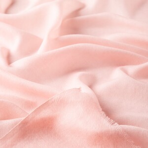 Dusty Pink Cashmere Wool Silk Prime Scarf - Thumbnail