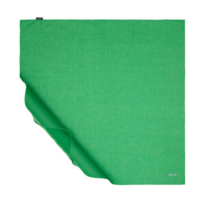 Emerald Green Plain Cotton Scarf - Thumbnail