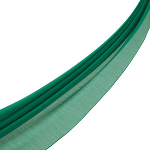 Emerald Green Tensel Scarf - Thumbnail