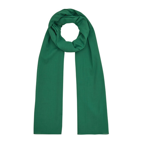 Emerald Plain Cotton Scarf 