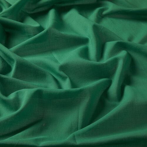 Emerald Plain Cotton Scarf 