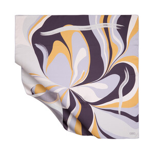 Fig Purple Lav Twill Silk Scarf - Thumbnail