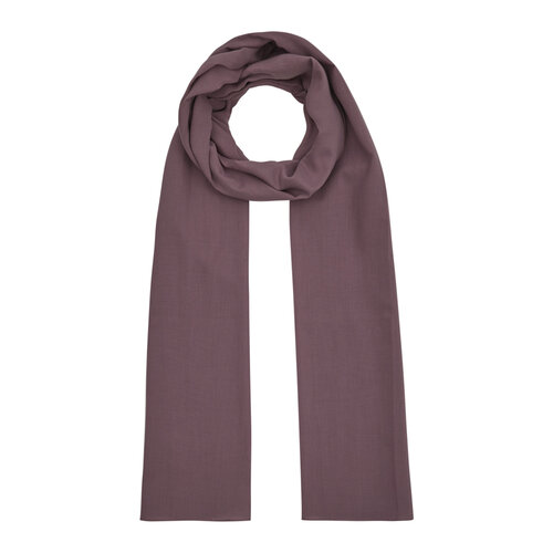 Fig Purple Plain Cotton Scarf