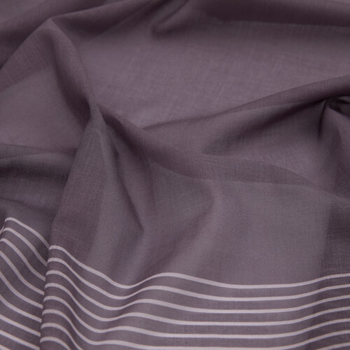 Fig Purple Prive Cotton Scarf