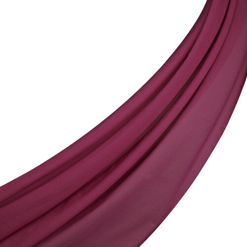 Fuchsia Plain Cotton Scarf