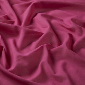 Fuchsia Plain Cotton Scarf - Thumbnail