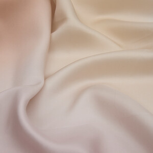 Gold Gradient Silk Twill Scarf - Thumbnail