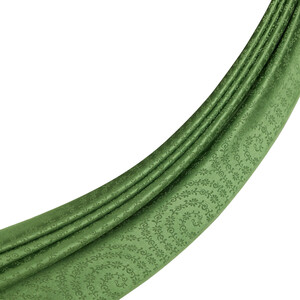 Green Golden Horn Pattern Silk Scarf Shaw - Thumbnail