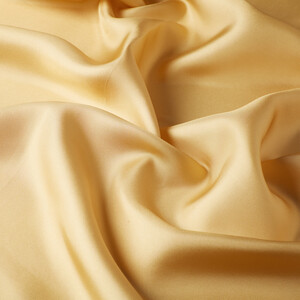 ipekevi - Harvest Yellow Frame Silk Twill Scarf (1)