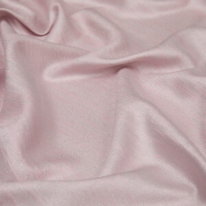 Hydrangea Pink Lurex Silk Scarf - Thumbnail