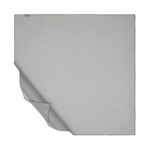 Ice White Plain Cotton Scarf