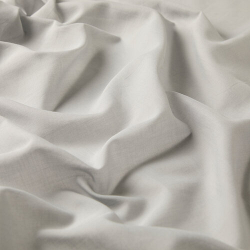 Ice White Plain Cotton Scarf