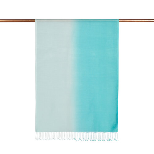 Menthol Gradient Silk Scarf